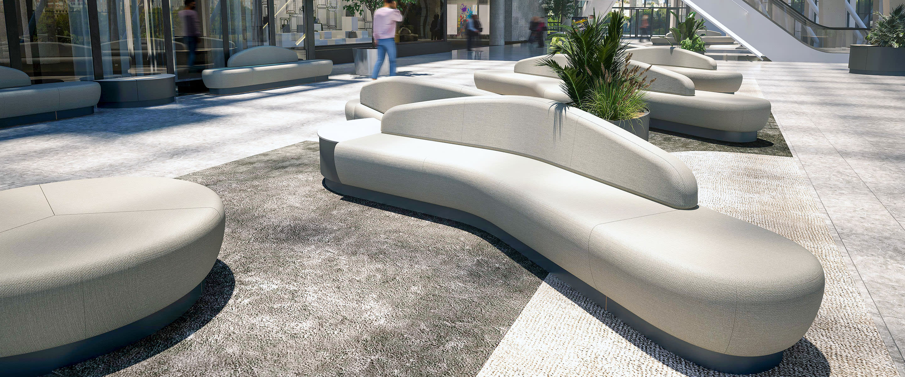 Nexus Concave Seat - Commercial & Public Space Furniture | Park